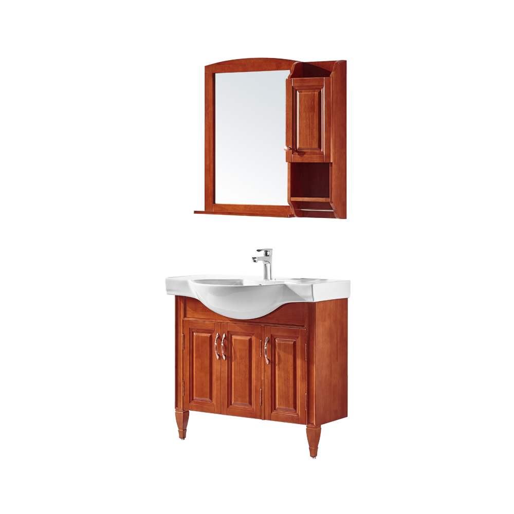 HBT503103N-090 Solid wood bathroom cabinet