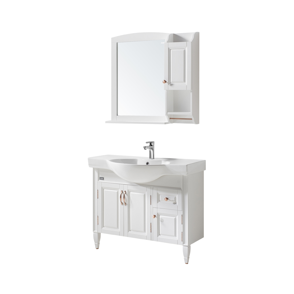 HBT503105N-100 Solid wood bathroom cabinet