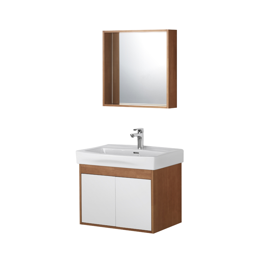 HBT507601N-070 Solid wood bathroom cabinet