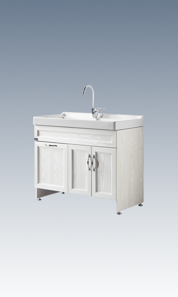 HBA507201L-100 Metallic washing cabinet