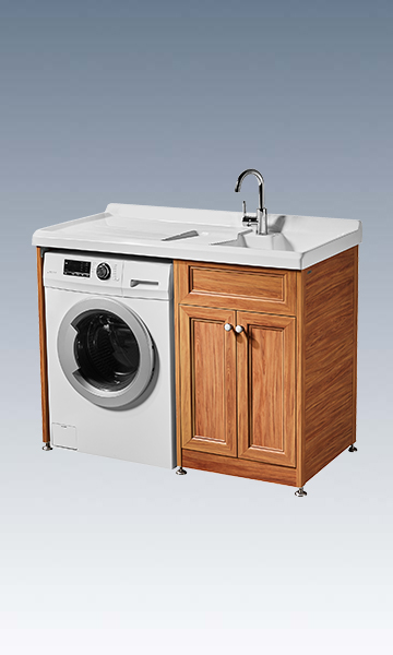 HBA508001L-120 Metallic washing cabinet