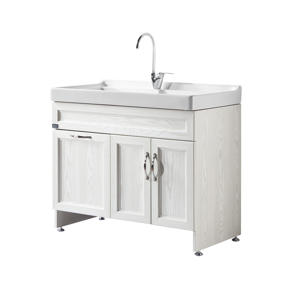 HBA507201L-100 Metallic washing cabinet